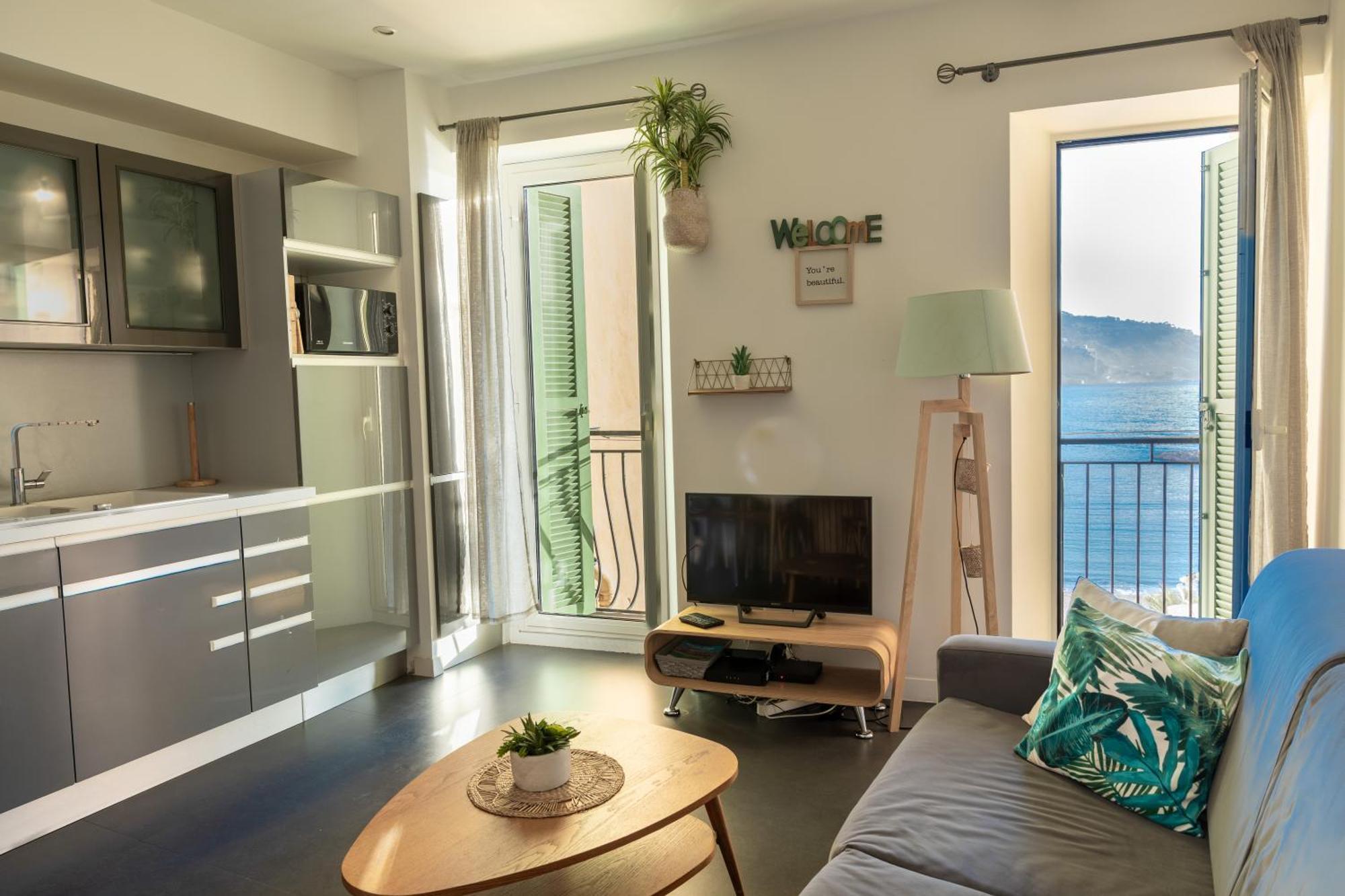 Les Sablettes Appartement Menton Buitenkant foto